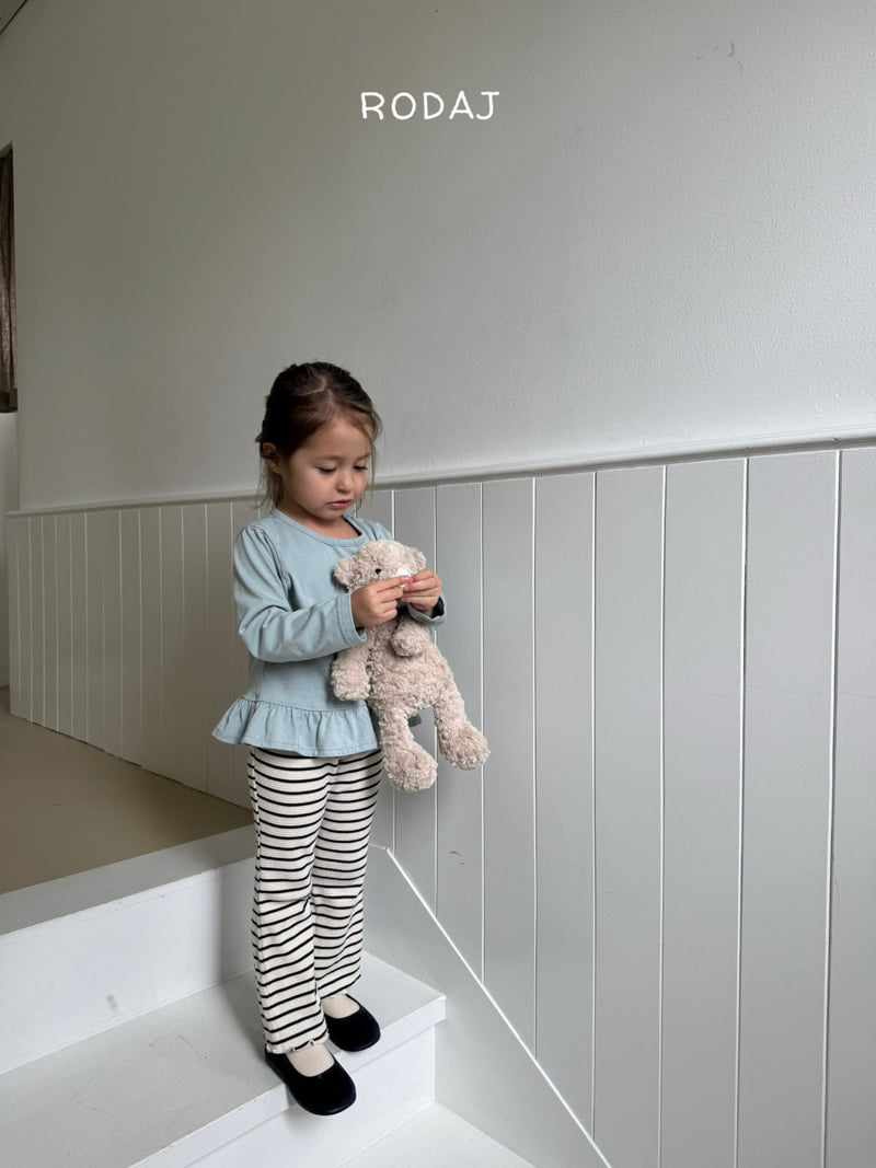 Roda J - Korean Children Fashion - #minifashionista - Mare Frill Tee - 10