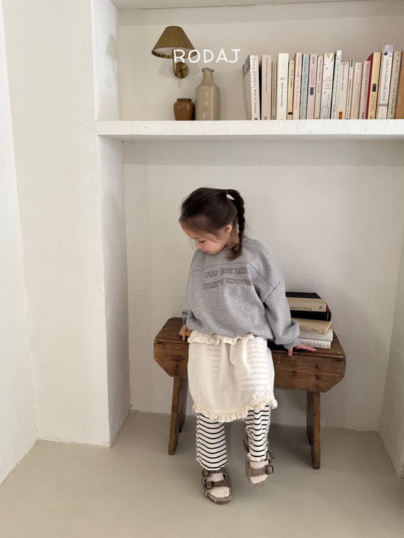 Roda J - Korean Children Fashion - #minifashionista - Here Sweatshirt - 4