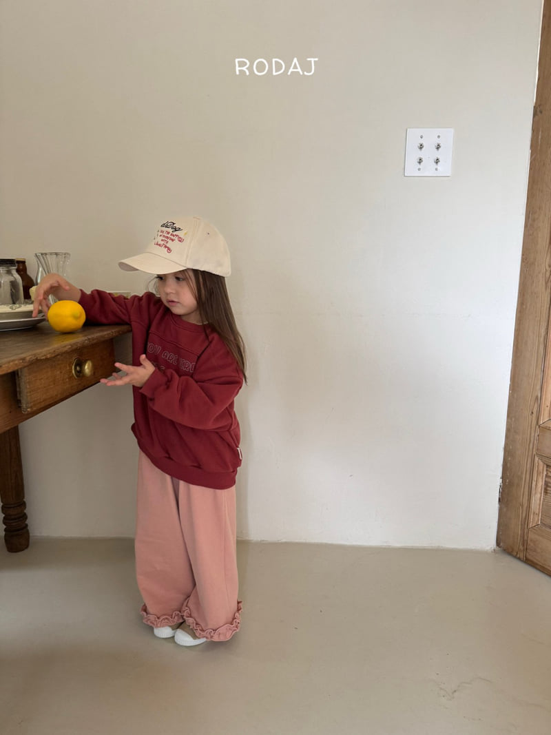 Roda J - Korean Children Fashion - #stylishchildhood - Rose Frill Pants - 9