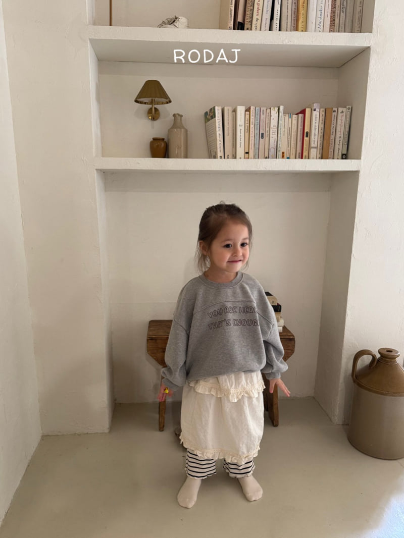Roda J - Korean Children Fashion - #stylishchildhood - Here Sweatshirt - 7