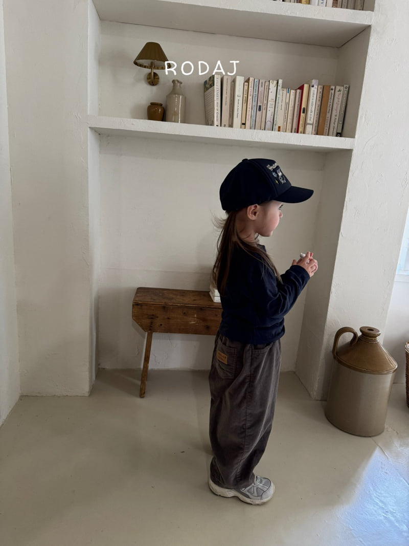 Roda J - Korean Children Fashion - #stylishchildhood - Dart Corduroy Pants - 6