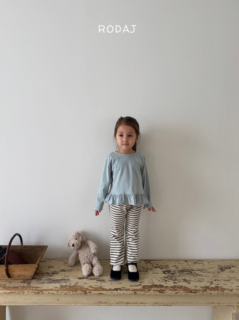 Roda J - Korean Children Fashion - #todddlerfashion - Mare Frill Tee - 12