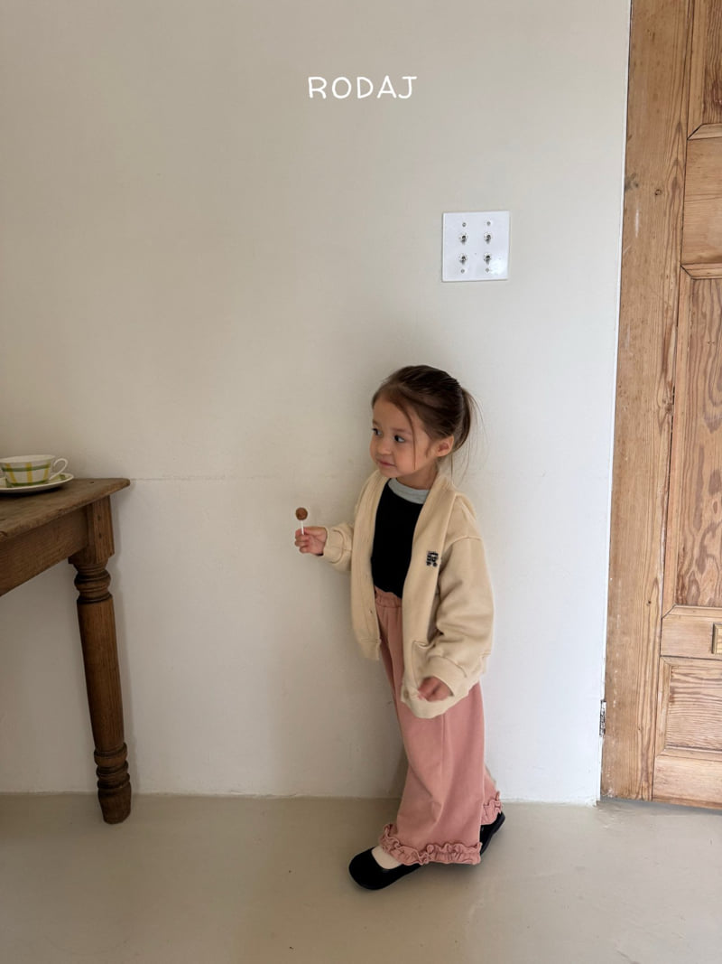 Roda J - Korean Children Fashion - #todddlerfashion - Rose Frill Pants - 7