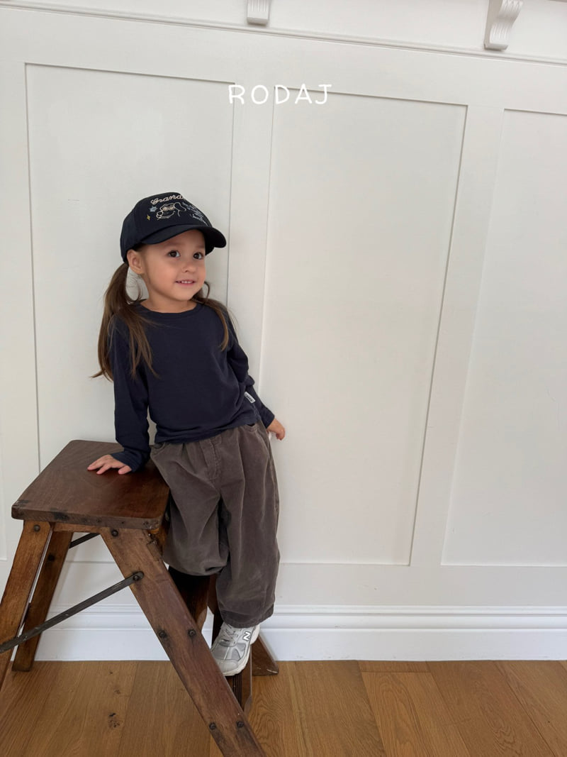 Roda J - Korean Children Fashion - #prettylittlegirls - Dart Corduroy Pants - 4