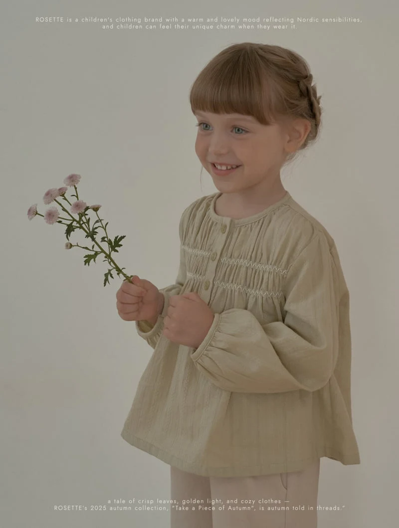 Rosette - Korean Children Fashion - #Kfashion4kids - Amour Blouse