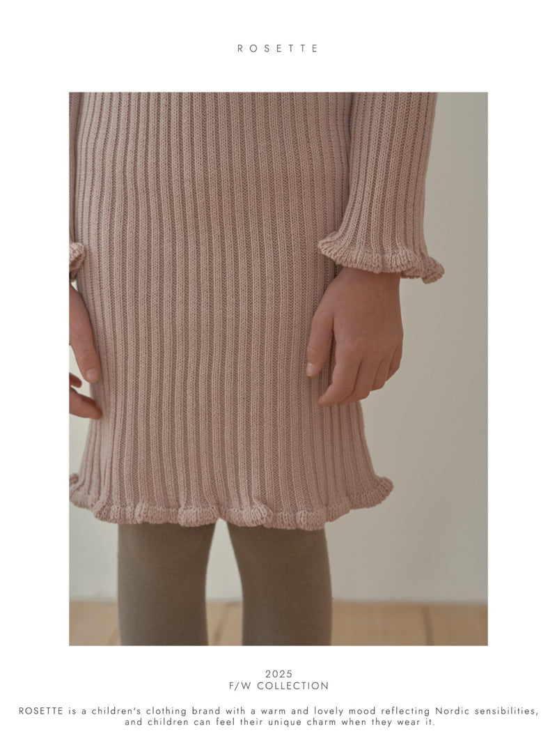 Rosette - Korean Children Fashion - #childofig - Anna Knit One-piece - 11