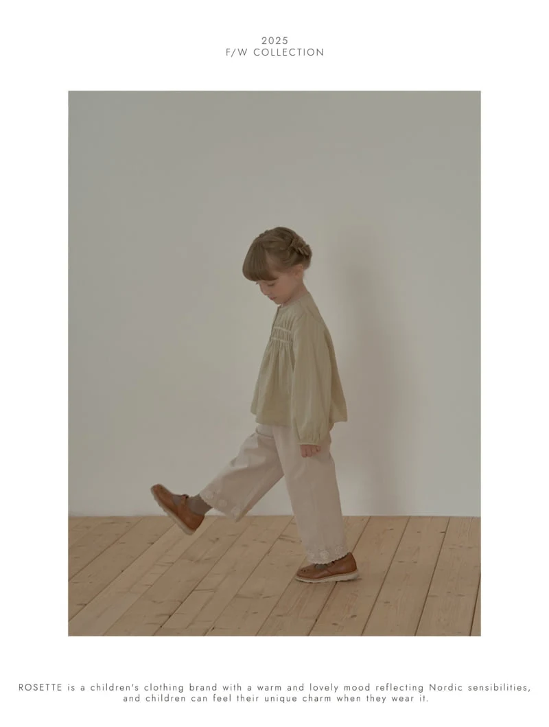 Rosette - Korean Children Fashion - #childofig - Amour Blouse - 9