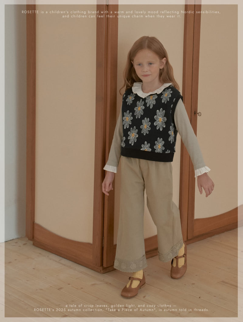 Rosette - Korean Children Fashion - #stylishchildhood - Sonia Pants - 4