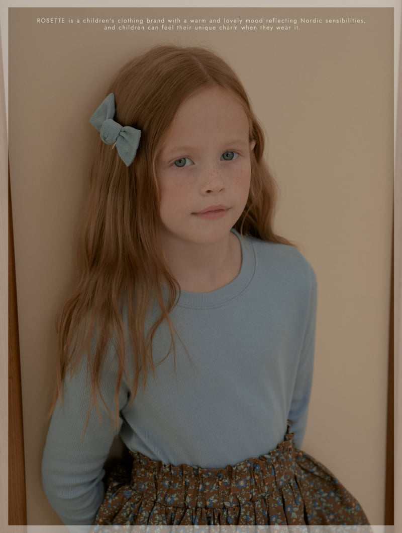 Rosette - Korean Children Fashion - #childofig - Chou Cream Tee