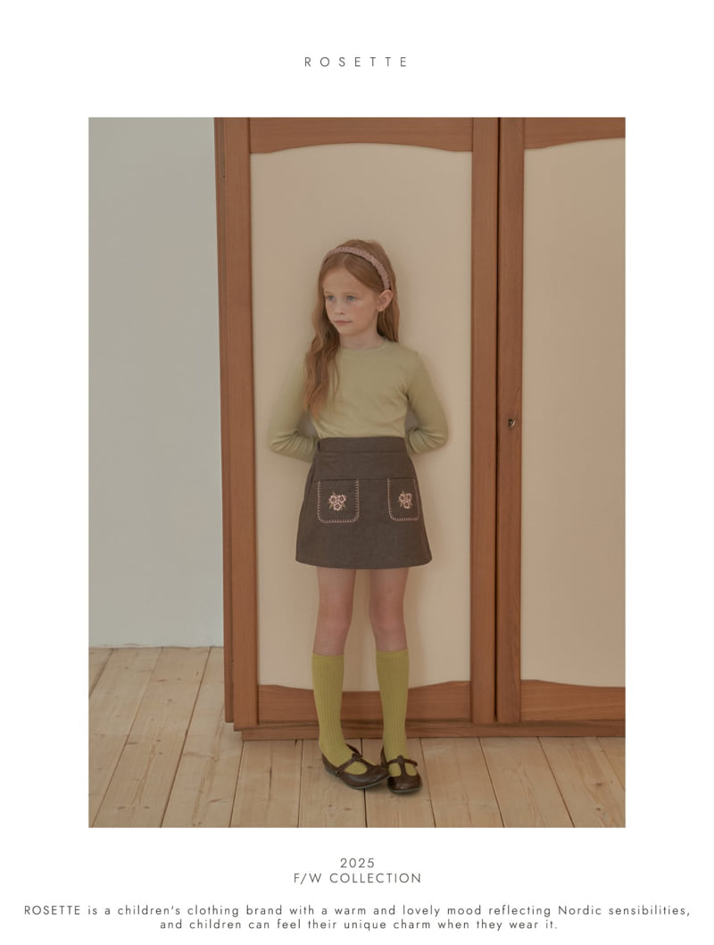 Rosette - Korean Children Fashion - #childofig - Vivi Skirt - 8