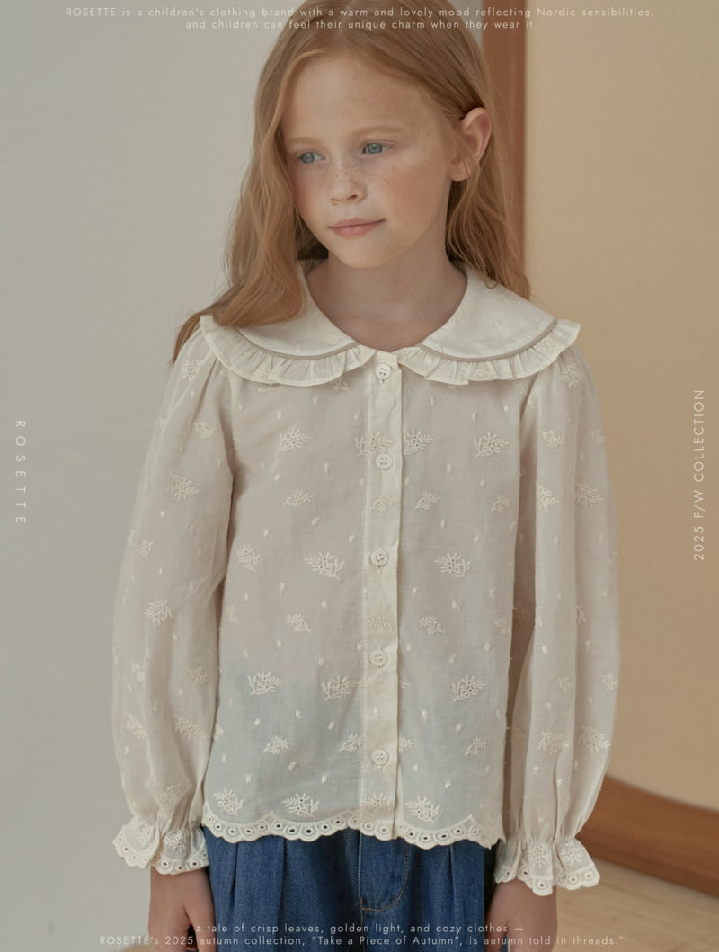 Rosette - Korean Children Fashion - #prettylittlegirls - Loe Blouse - 4