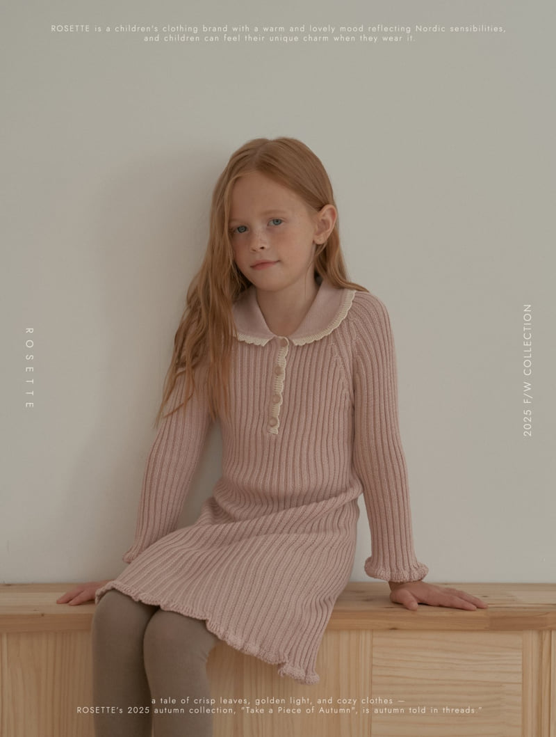 Rosette - Korean Children Fashion - #childrensboutique - Anna Knit One-piece - 12