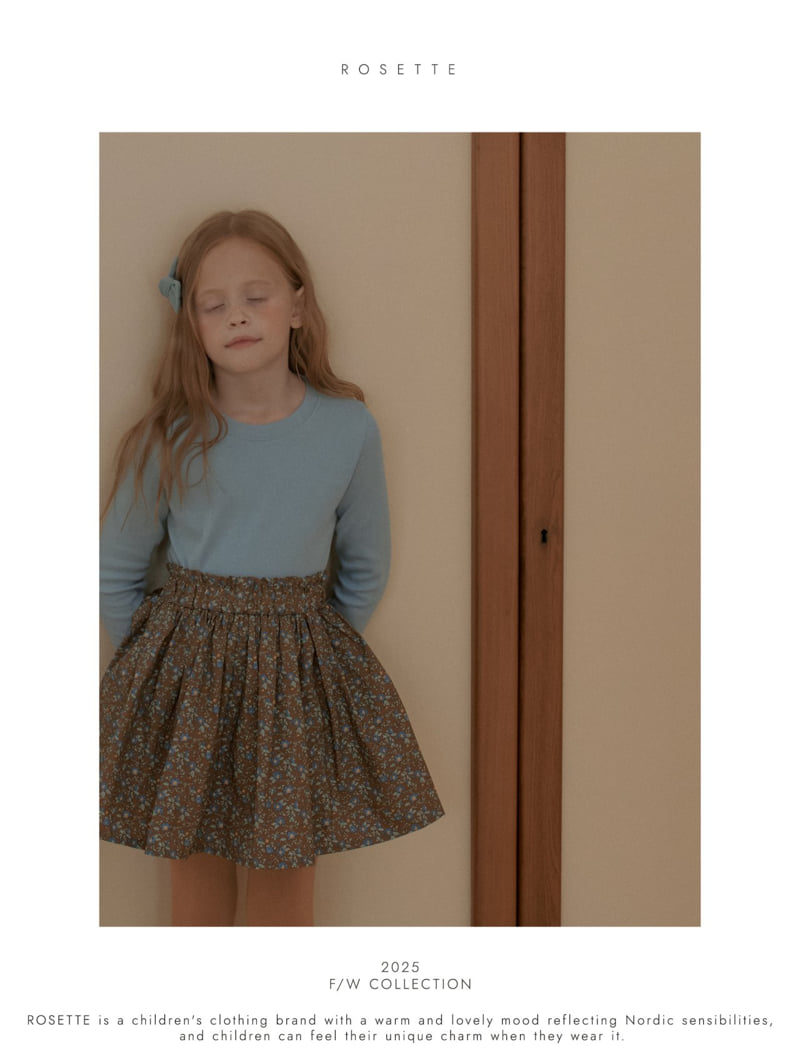 Rosette - Korean Children Fashion - #designkidswear - Chou Cream Tee - 3