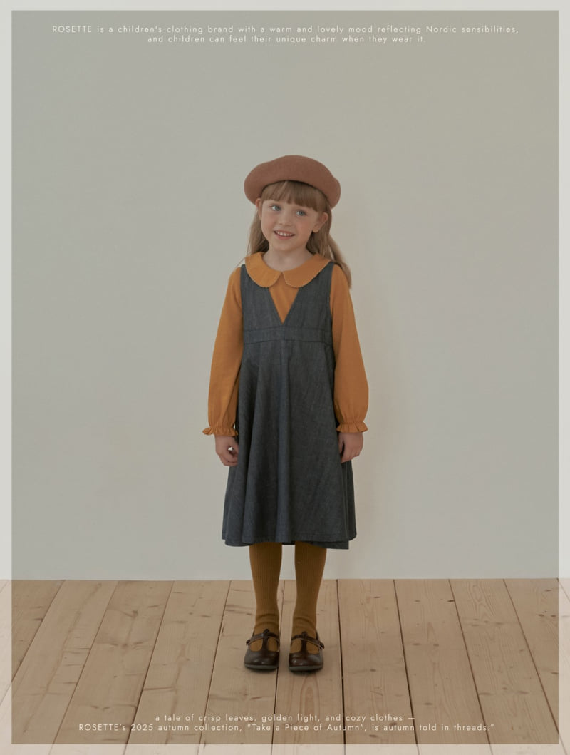 Rosette - Korean Children Fashion - #childrensboutique - Amy Collar Tee - 4