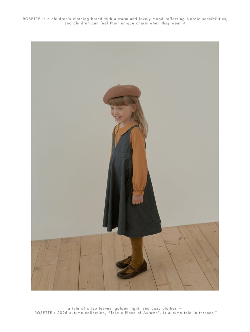 Rosette - Korean Children Fashion - #fashionkids - Amy Collar Tee - 6
