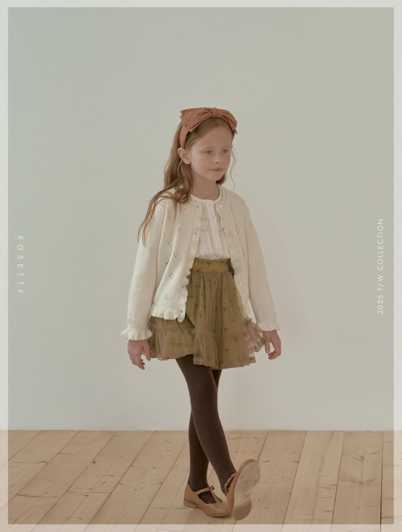 Rosette - Korean Children Fashion - #kidsshorts - Laura Skirt