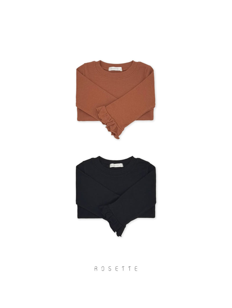 Rosette - Korean Children Fashion - #kidsstore - Jane Ruffle Tee - 12