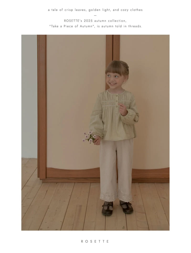 Rosette - Korean Children Fashion - #magicofchildhood - Amour Blouse - 3
