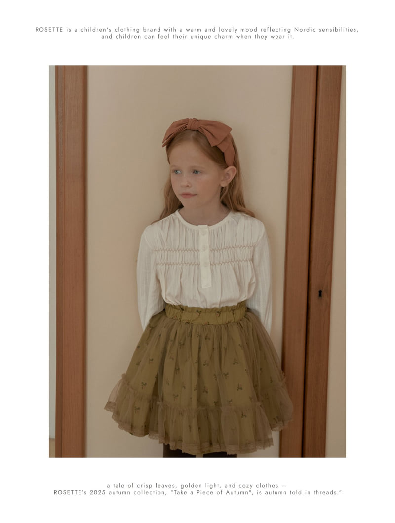 Rosette - Korean Children Fashion - #magicofchildhood - Laura Skirt - 6