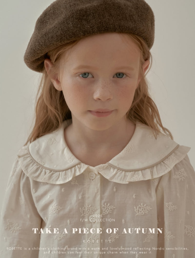 Rosette - Korean Children Fashion - #magicofchildhood - Loe Blouse