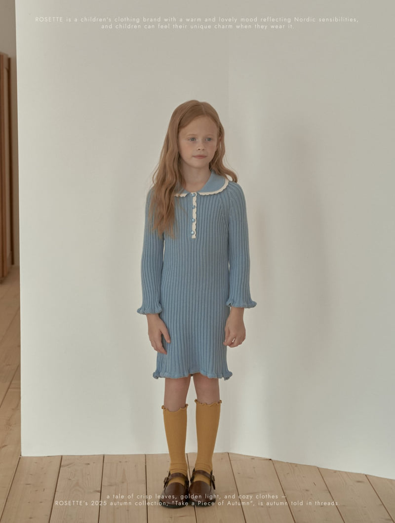 Rosette - Korean Children Fashion - #minifashionista - Anna Knit One-piece - 6