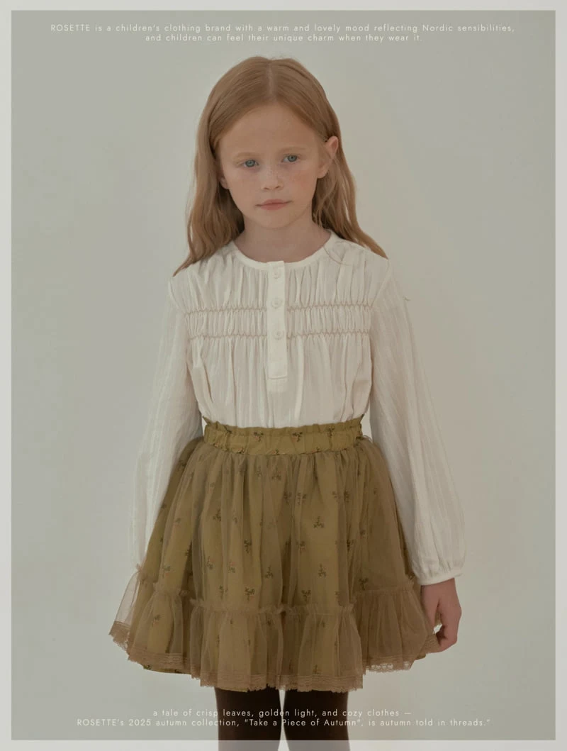 Rosette - Korean Children Fashion - #minifashionista - Laura Skirt - 7