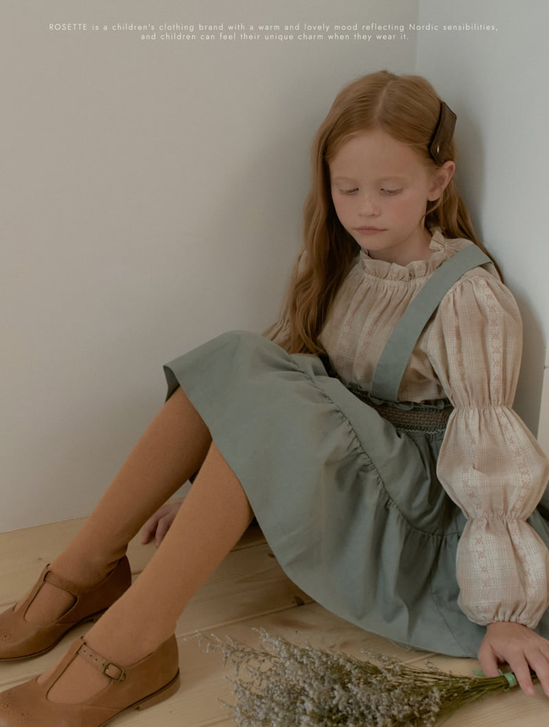 Rosette - Korean Children Fashion - #minifashionista - Sezane Overall Skirt - 8