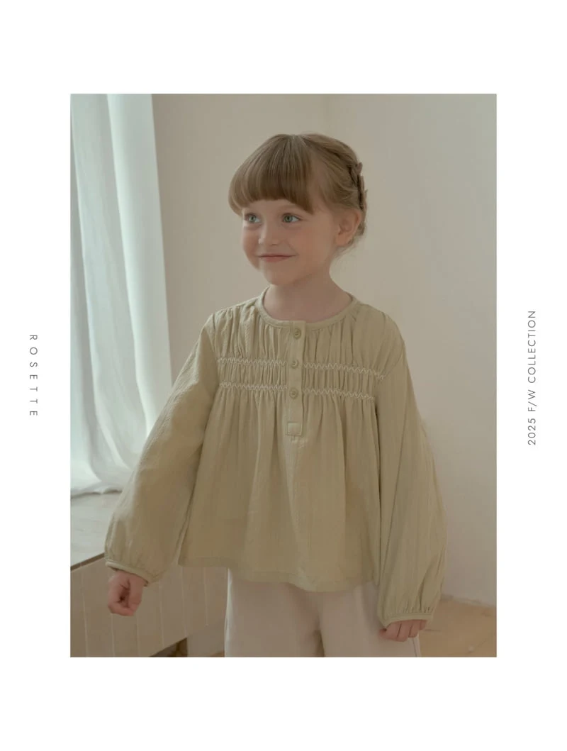 Rosette - Korean Children Fashion - #prettylittlegirls - Amour Blouse - 5
