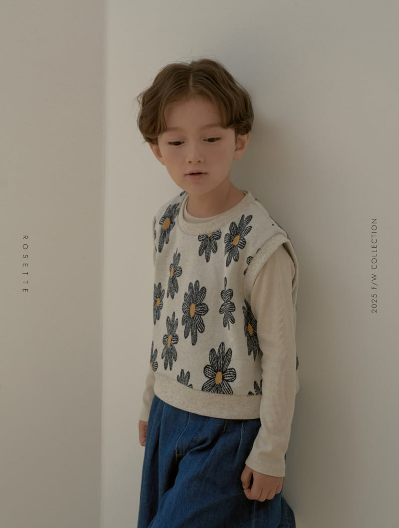 Rosette - Korean Children Fashion - #prettylittlegirls - Egg Vest - 12
