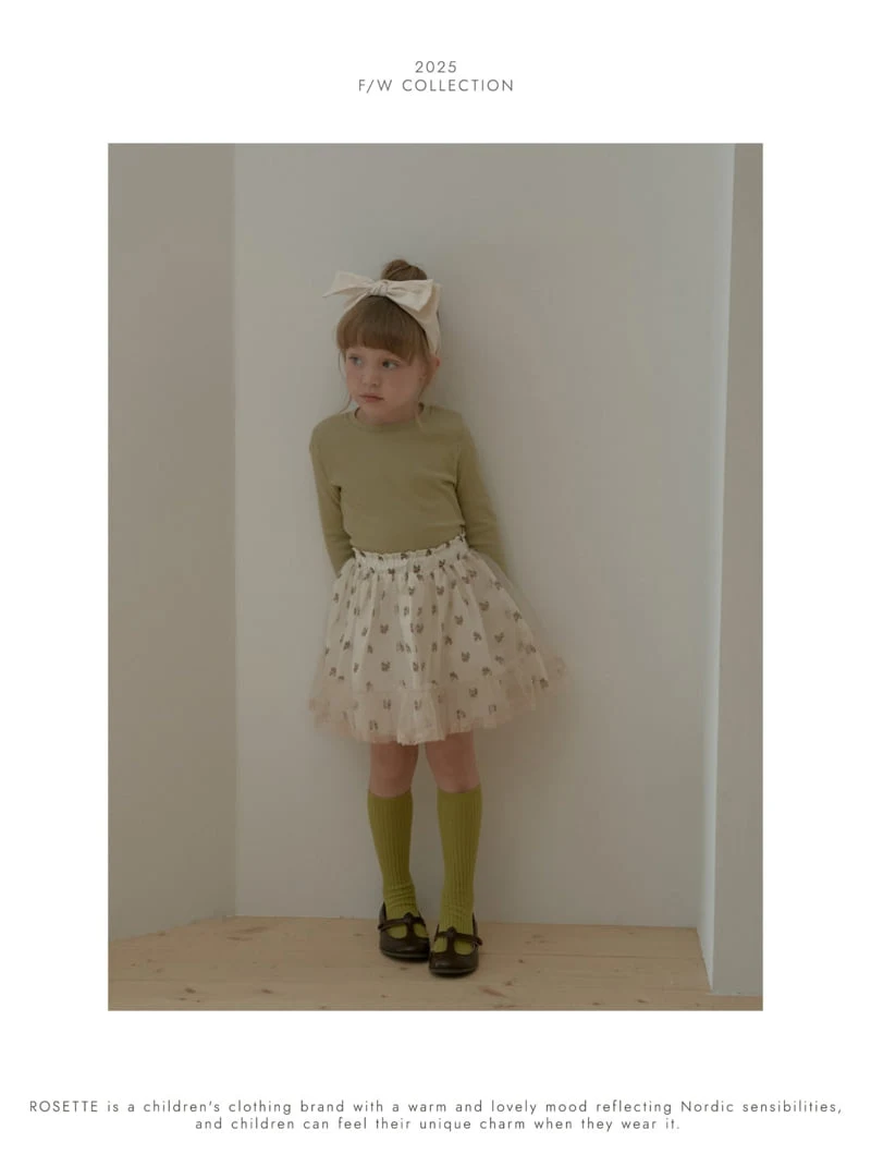 Rosette - Korean Children Fashion - #prettylittlegirls - Laura Skirt - 8