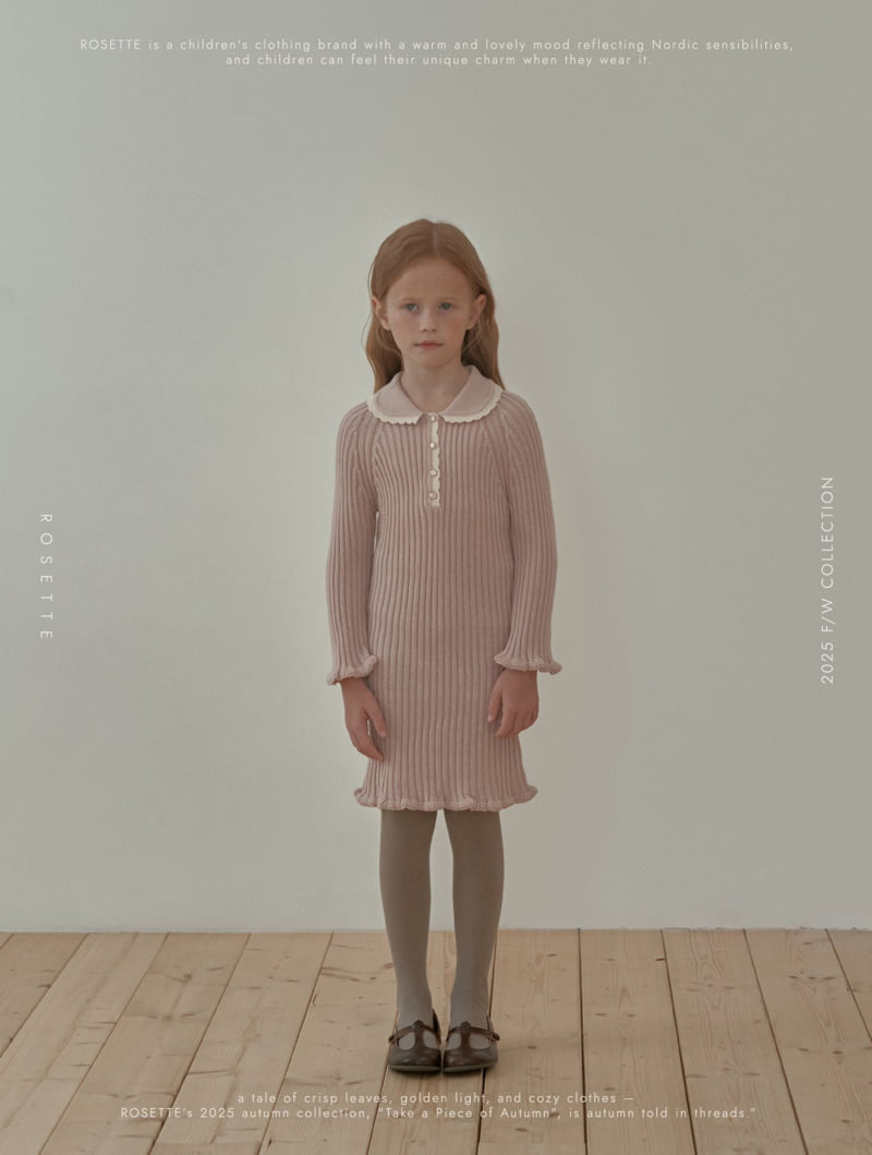 Rosette - Korean Children Fashion - #stylishchildhood - Anna Knit One-piece - 10