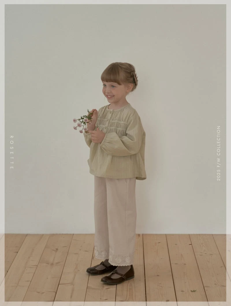 Rosette - Korean Children Fashion - #stylishchildhood - Amour Blouse - 8