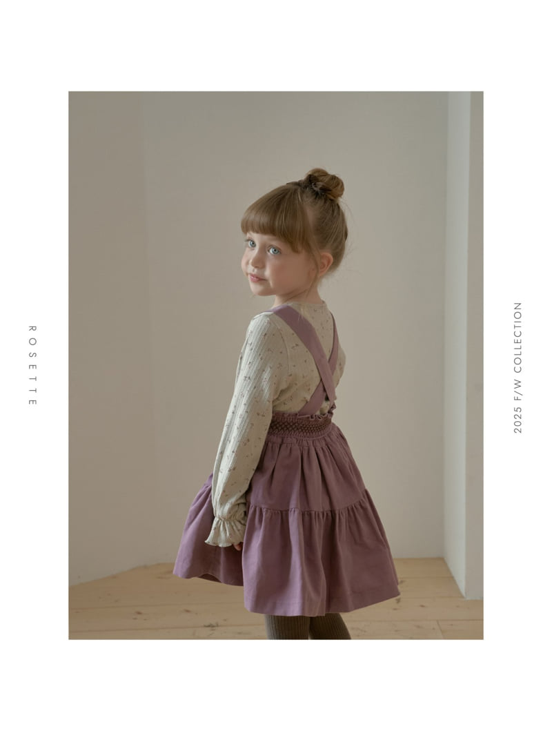 Rosette - Korean Children Fashion - #stylishchildhood - Sezane Overall Skirt - 12