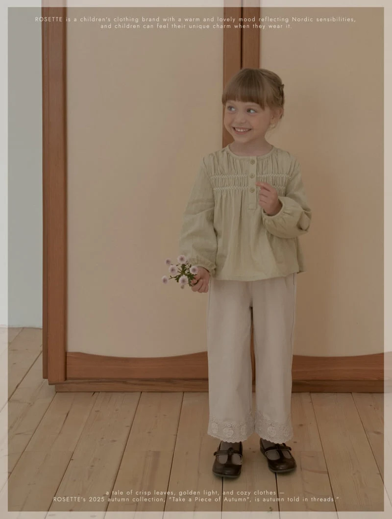 Rosette - Korean Children Fashion - #todddlerfashion - Amour Blouse - 6
