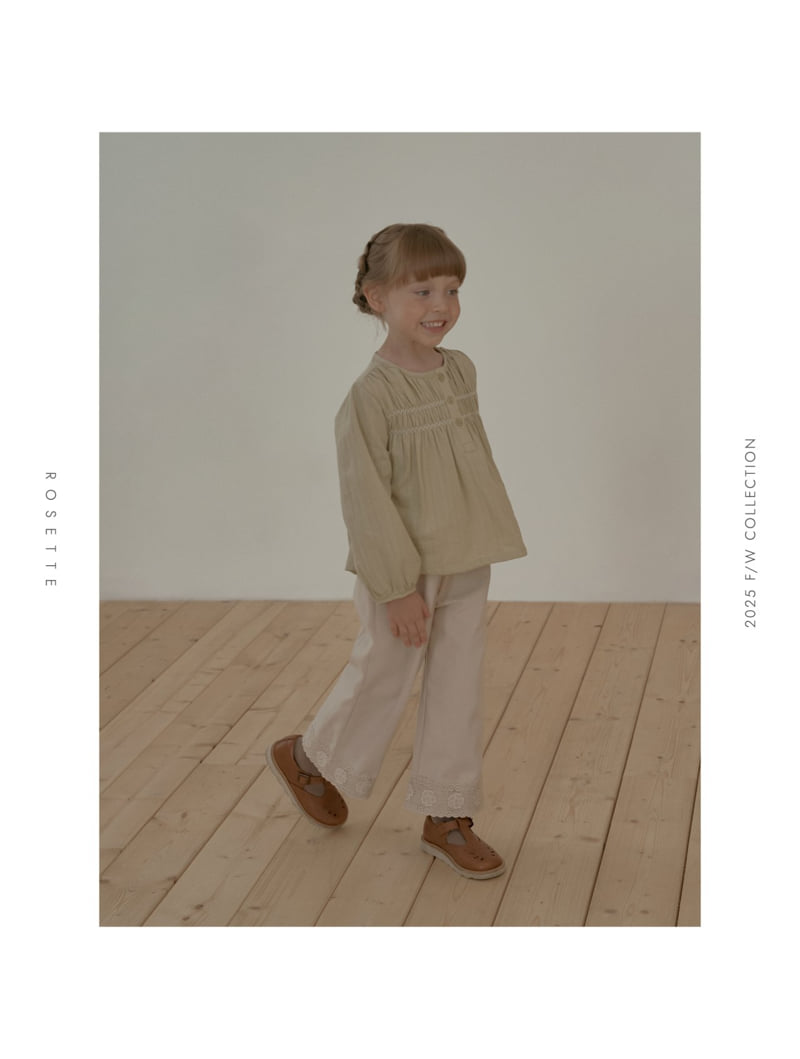 Rosette - Korean Children Fashion - #toddlerclothing - Amour Blouse - 7