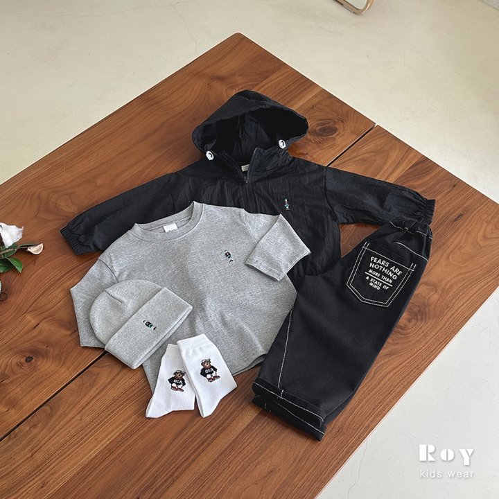 Roy - Korean Children Fashion - #childofig - More Embroidery Pants - 6