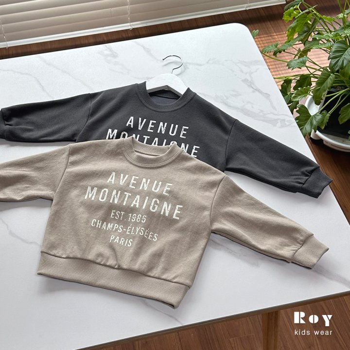 Roy - Korean Children Fashion - #stylishchildhood - Avenue Sweatshirt - 4