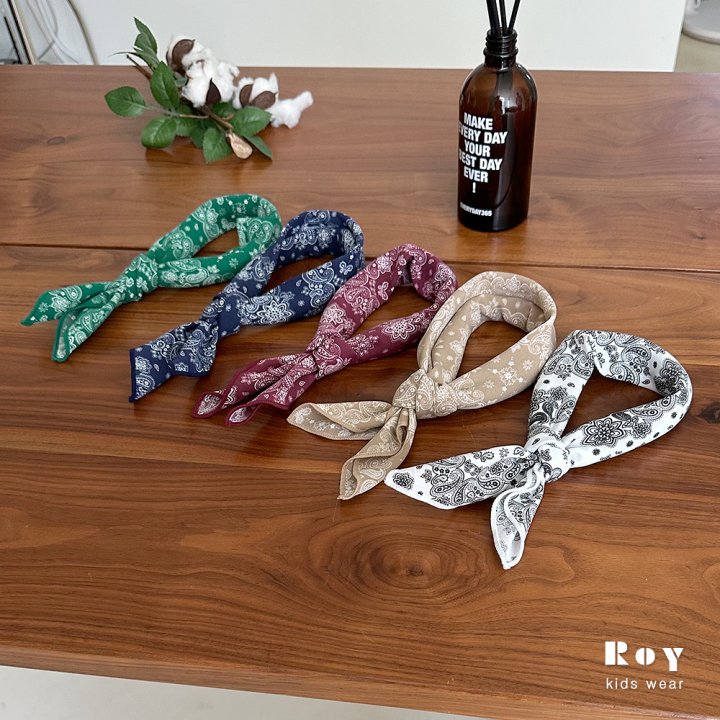 Roy - Korean Children Fashion - #childrensboutique - Paisley Scarf