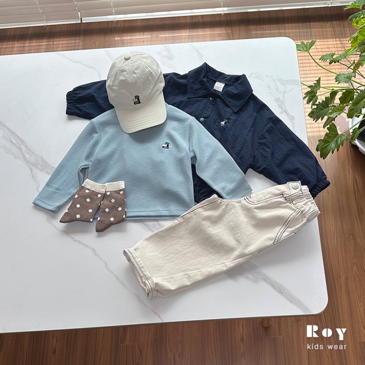 Roy - Korean Children Fashion - #childofig - Tori Button Jacket - 4
