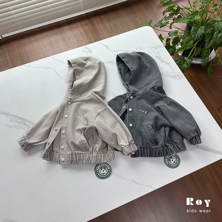 Roy - Korean Children Fashion - #childrensboutique - Pig Hood Jacket