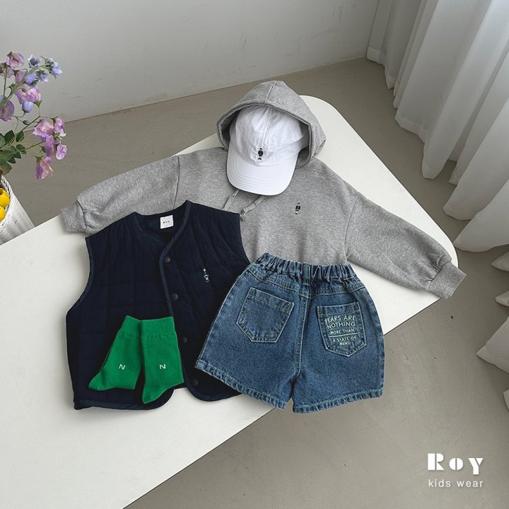 Roy - Korean Children Fashion - #kidsshorts - Toy Daily Hoodie - 5