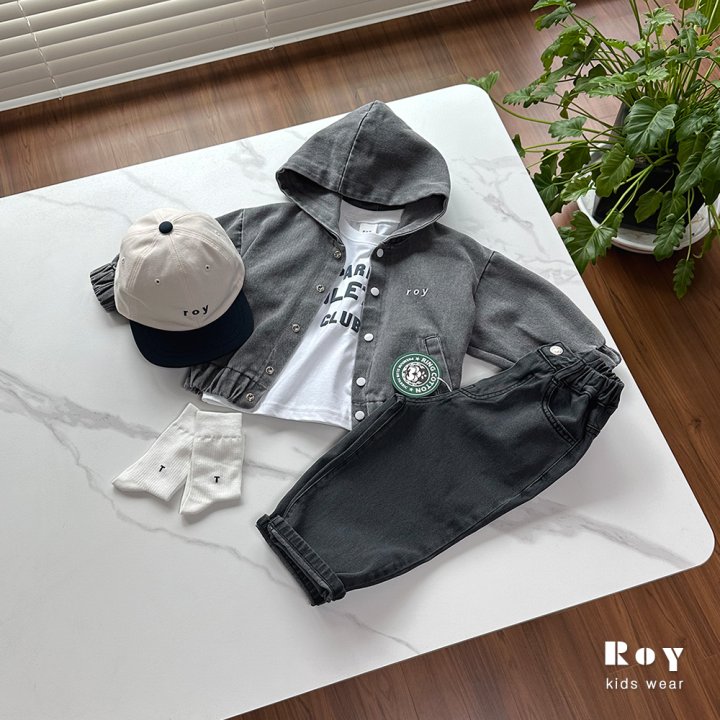 Roy - Korean Children Fashion - #kidsshorts - Pig Hood Jacket - 5