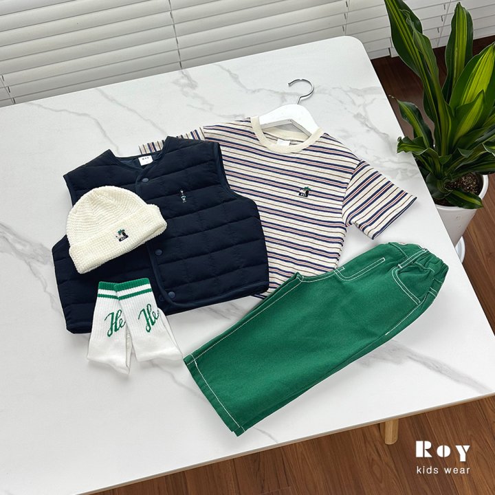 Roy - Korean Children Fashion - #kidsstore - Toy Square Vest - 4