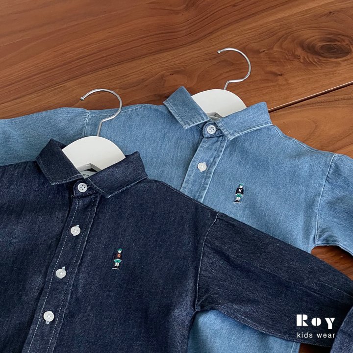 Roy - Korean Children Fashion - #kidzfashiontrend - Toy Denim Shirt