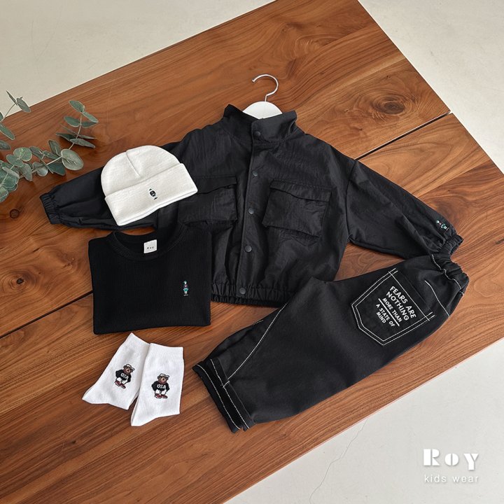 Roy - Korean Children Fashion - #magicofchildhood - Toy Waffle Tee - 5