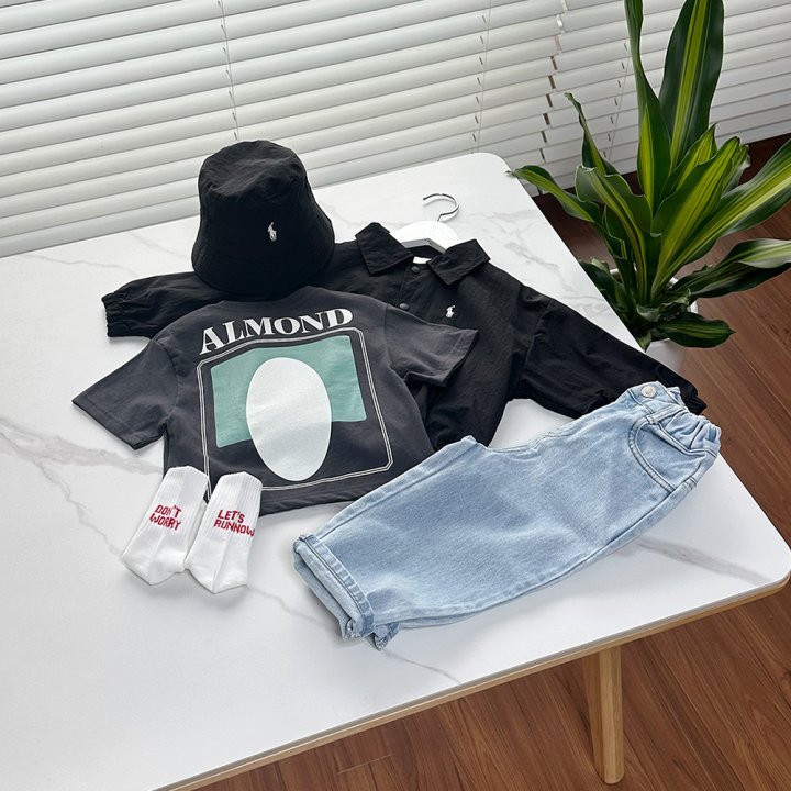 Roy - Korean Children Fashion - #magicofchildhood - Wide Normal Jeans - 4