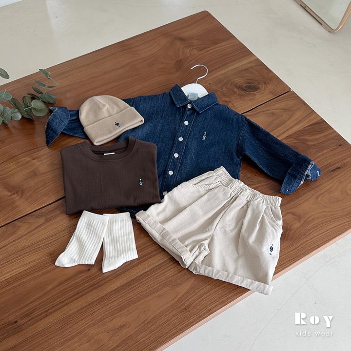 Roy - Korean Children Fashion - #prettylittlegirls - Toy Denim Shirt - 6