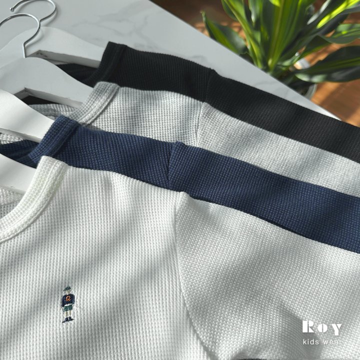 Roy - Korean Children Fashion - #todddlerfashion - Toy Waffle Tee - 8