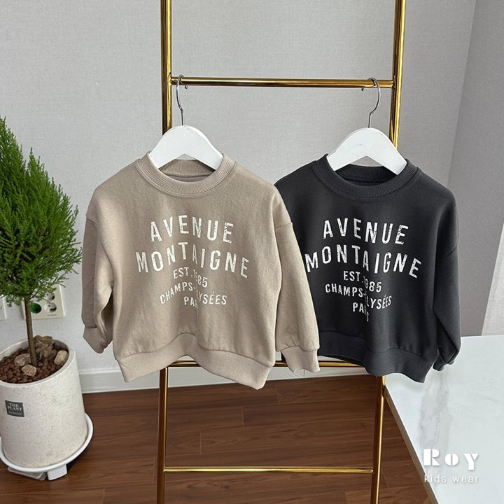 Roy - Korean Children Fashion - #todddlerfashion - Avenue Sweatshirt