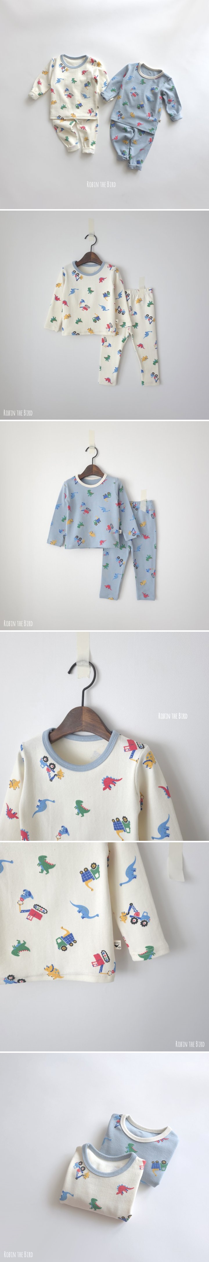 Saerobin - Korean Children Fashion - #littlefashionista - Toy Dinosaur Easywear